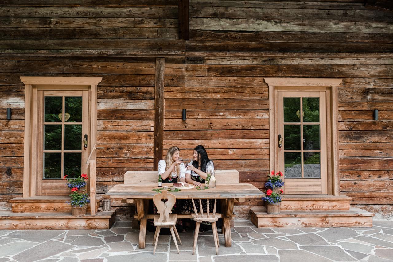 Das Naturhotel Die Eng 힌테리스 외부 사진