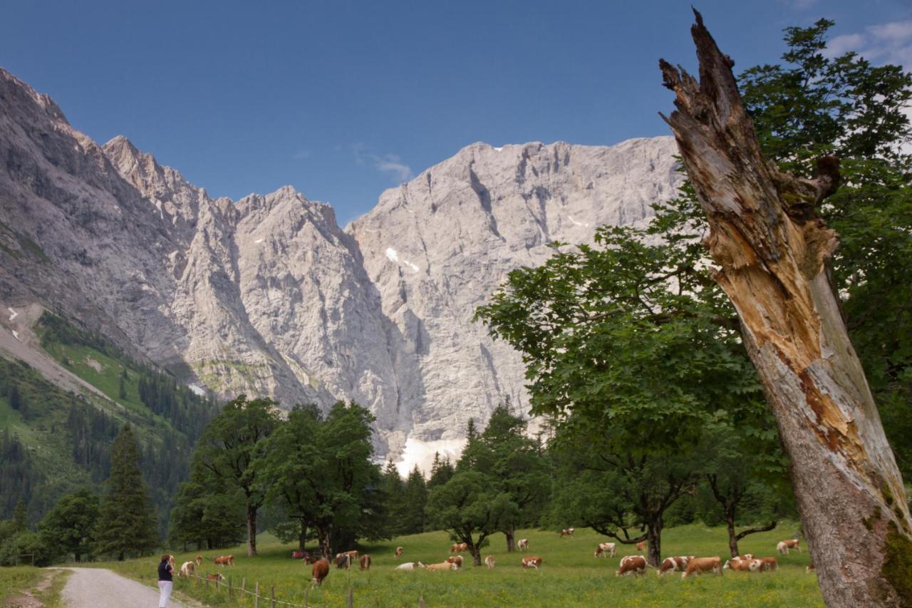 Das Naturhotel Die Eng 힌테리스 외부 사진