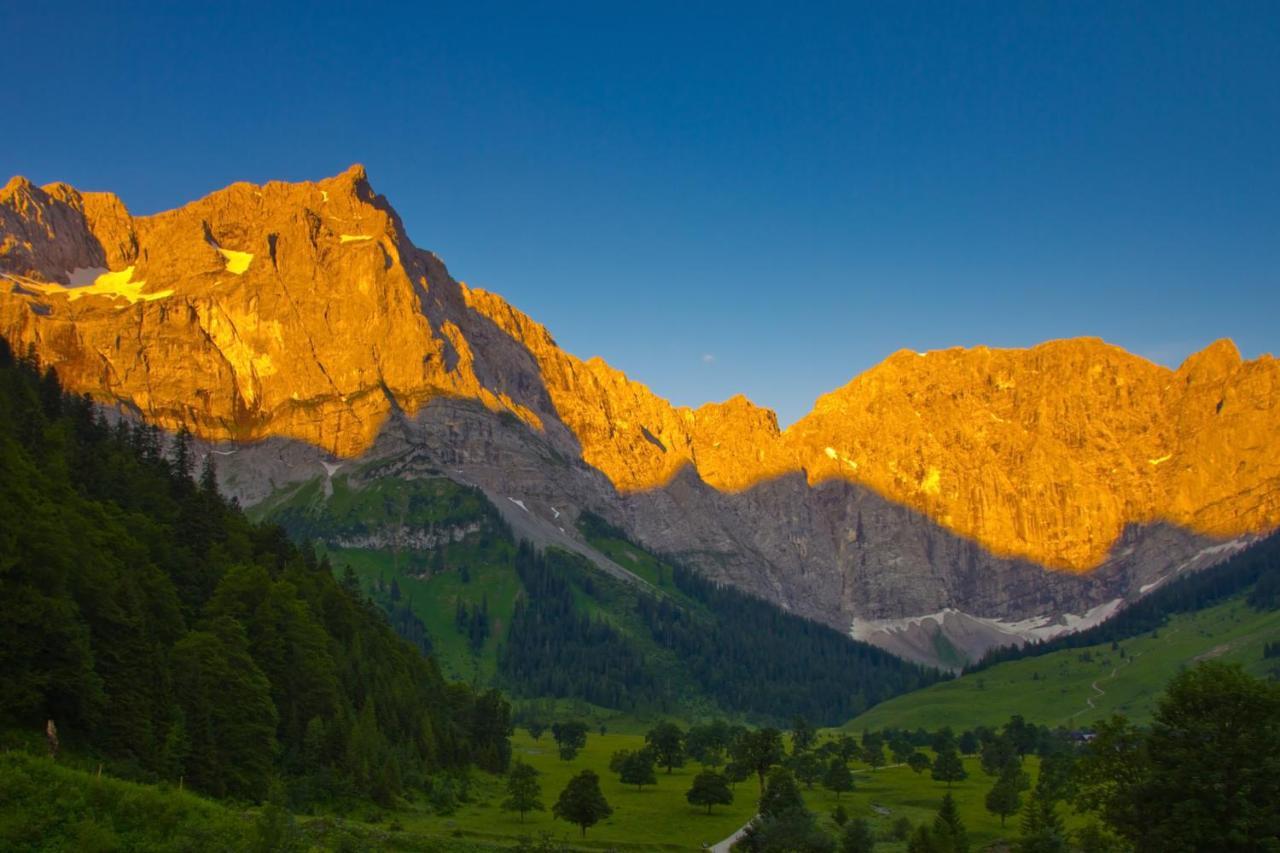 Das Naturhotel Die Eng 힌테리스 외부 사진